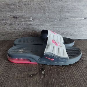 Nike Air Max Camden Slide Grey Pink Blast BQ4633-002 Size 6